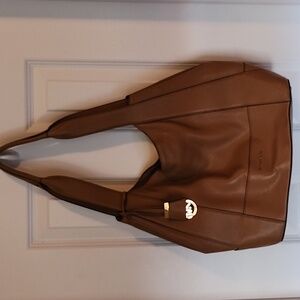 Michael Kors leather hobo bag